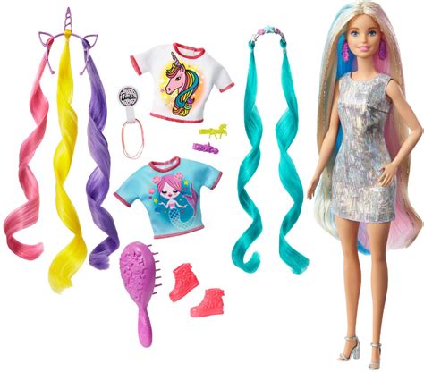 barbie doll long blonde hair|barbie fantasy hair doll blonde.